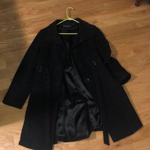 Via Spiga Black Trenchcoat
